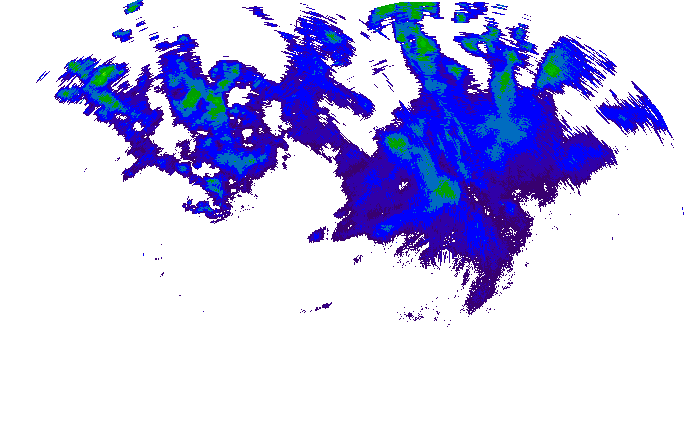 Meteoradar - aktuální srážky 2025-12-09 17:45:00
