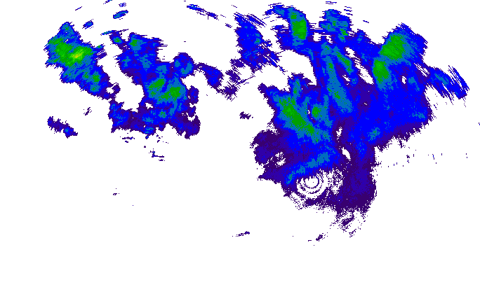 Meteoradar - aktuální srážky 2025-12-09 18:15:00