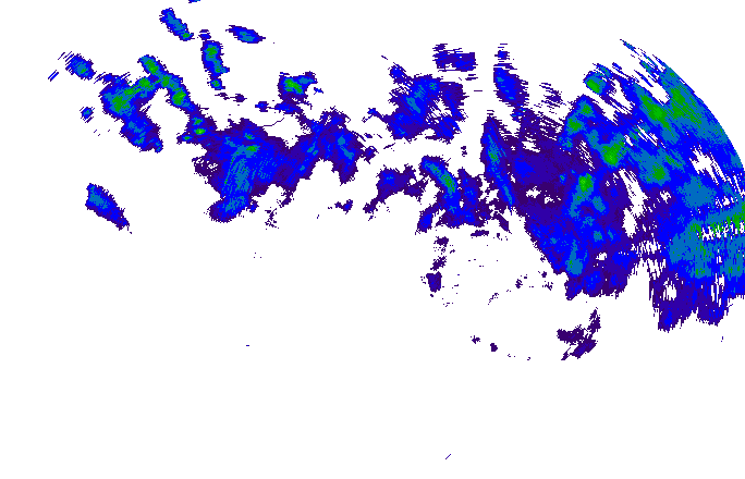 Meteoradar - aktuální srážky 2025-12-09 19:45:00