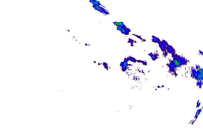 Meteoradar - aktuální srážky 2025-12-09 22:45:00