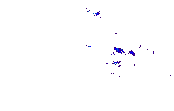 Meteoradar - aktuální srážky 2025-12-09 23:45:00