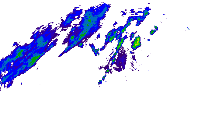 Meteoradar - aktuální srážky 2025-12-11 01:45:00