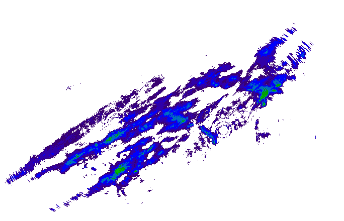 Meteoradar - aktuální srážky 2025-12-11 06:45:00