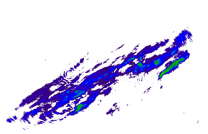 Meteoradar - aktuální srážky 2025-12-11 07:45:00