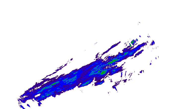 Meteoradar - aktuální srážky 2025-12-11 09:15:00