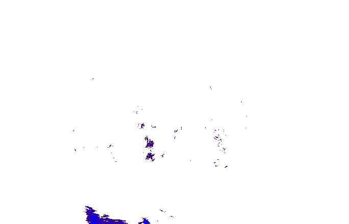Meteoradar - aktuální srážky 2025-12-16 03:00:00