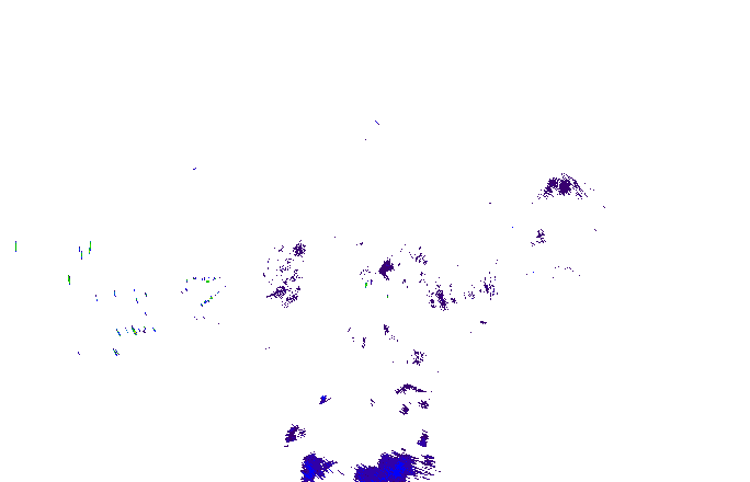 Meteoradar - aktuální srážky 2025-12-16 06:15:00