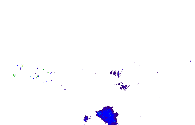 Meteoradar - aktuální srážky 2025-12-16 08:00:00