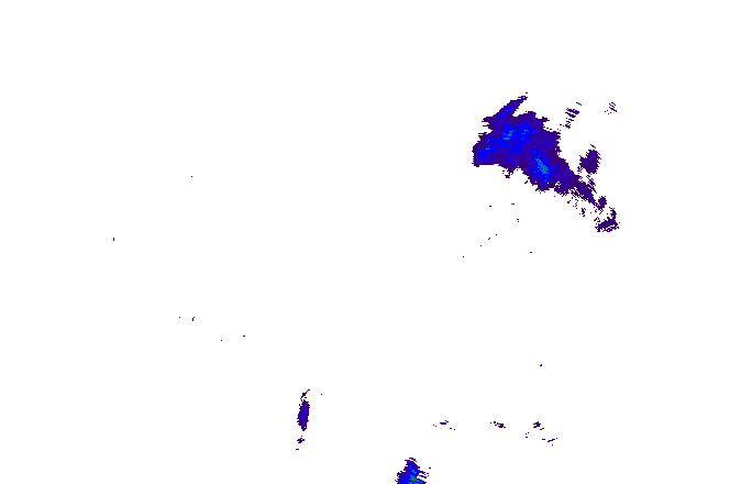 Meteoradar - aktuální srážky 2025-12-17 03:00:00