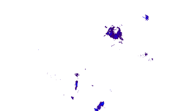 Meteoradar - aktuální srážky 2025-12-17 05:00:00