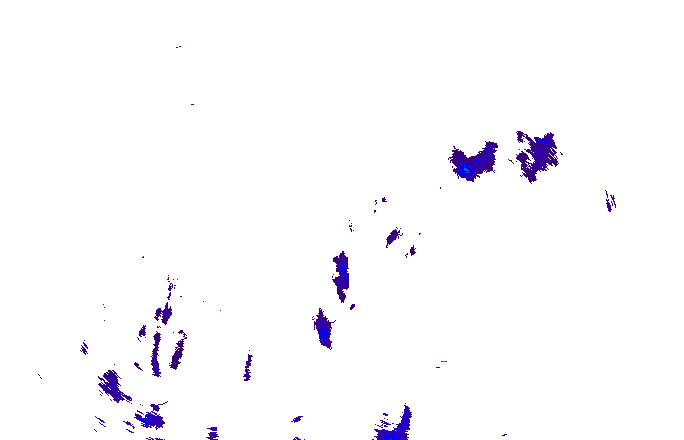 Meteoradar - aktuální srážky 2025-12-17 07:00:00